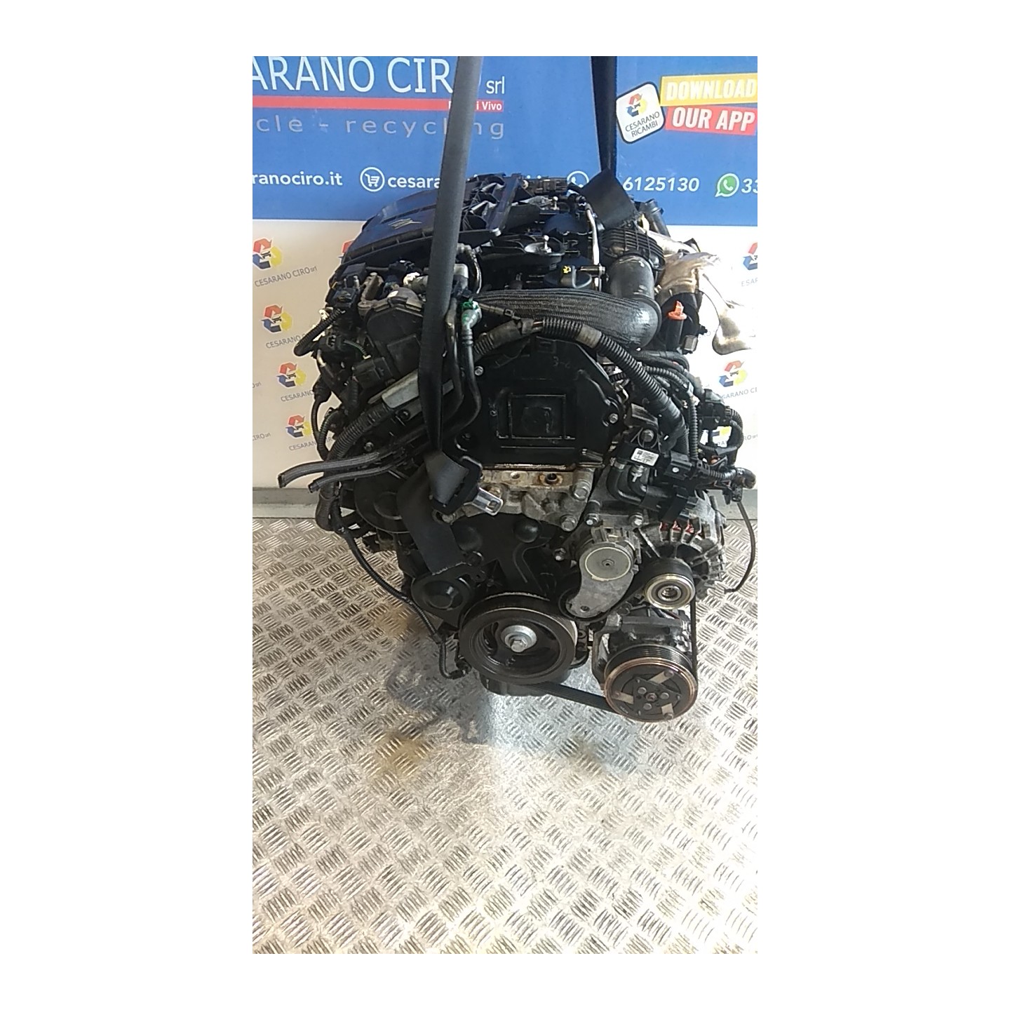 MOTORE SEMICOMPL. 052 CITROEN C3 2A SERIE (A51) (09/09-06/13 8HR 1606279580