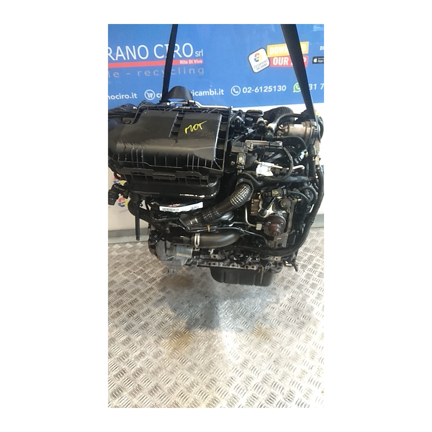 MOTORE SEMICOMPL. 052 CITROEN C3 2A SERIE (A51) (09/09-06/13 8HR 1606279580
