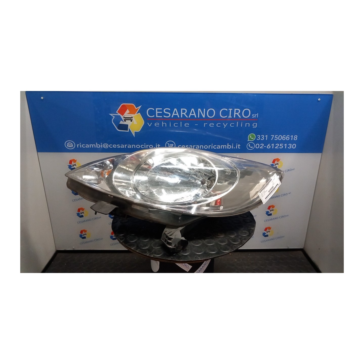 PROIETTORE SX. 075 PEUGEOT 107 (06/05-) 1KR 620874