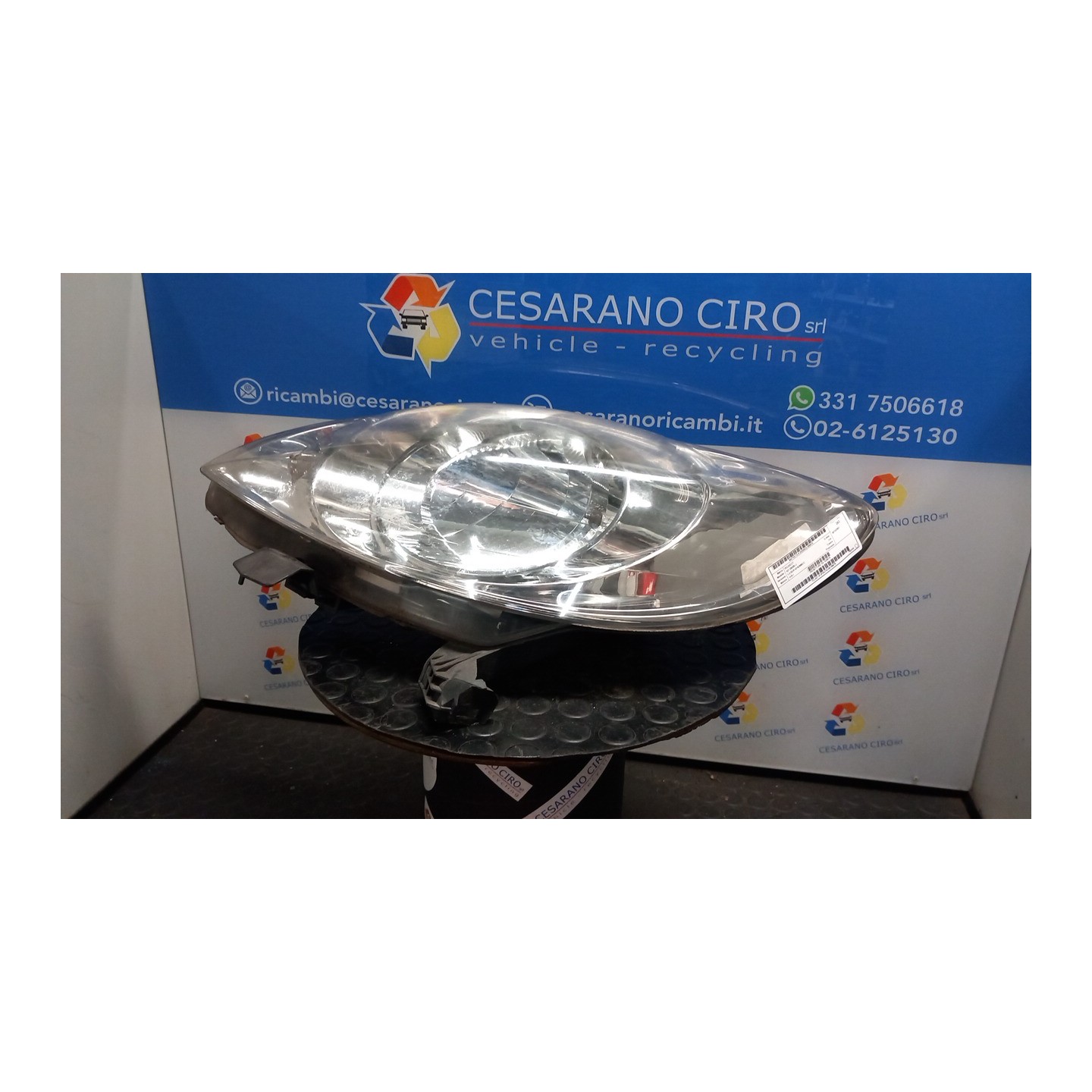 PROIETTORE SX. 075 PEUGEOT 107 (06/05-) 1KR 620874