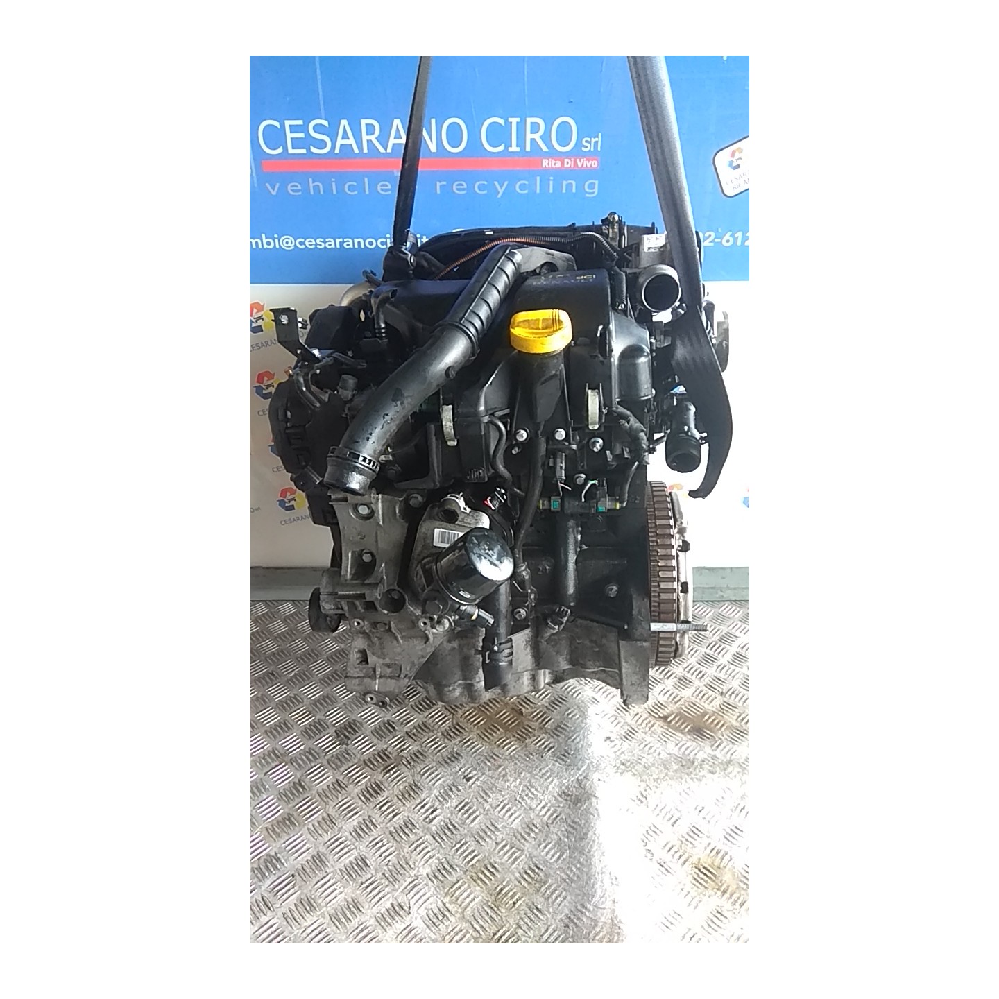 MOTORE SEMICOMPL. 047 RENAULT MODUS 2A SERIE (01/08-06/13) K9K67 8201246265