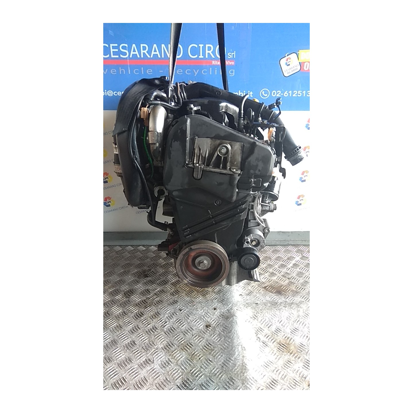 MOTORE SEMICOMPL. 047 RENAULT MODUS 2A SERIE (01/08-06/13) K9K67 8201246265