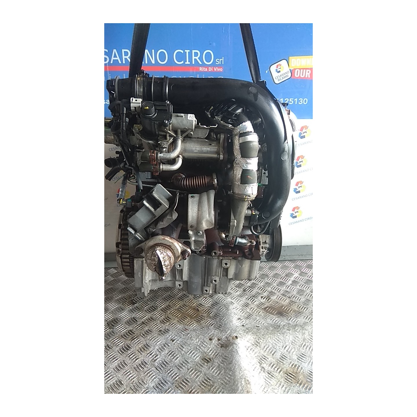 MOTORE SEMICOMPL. 047 RENAULT MODUS 2A SERIE (01/08-06/13) K9K67 8201246265