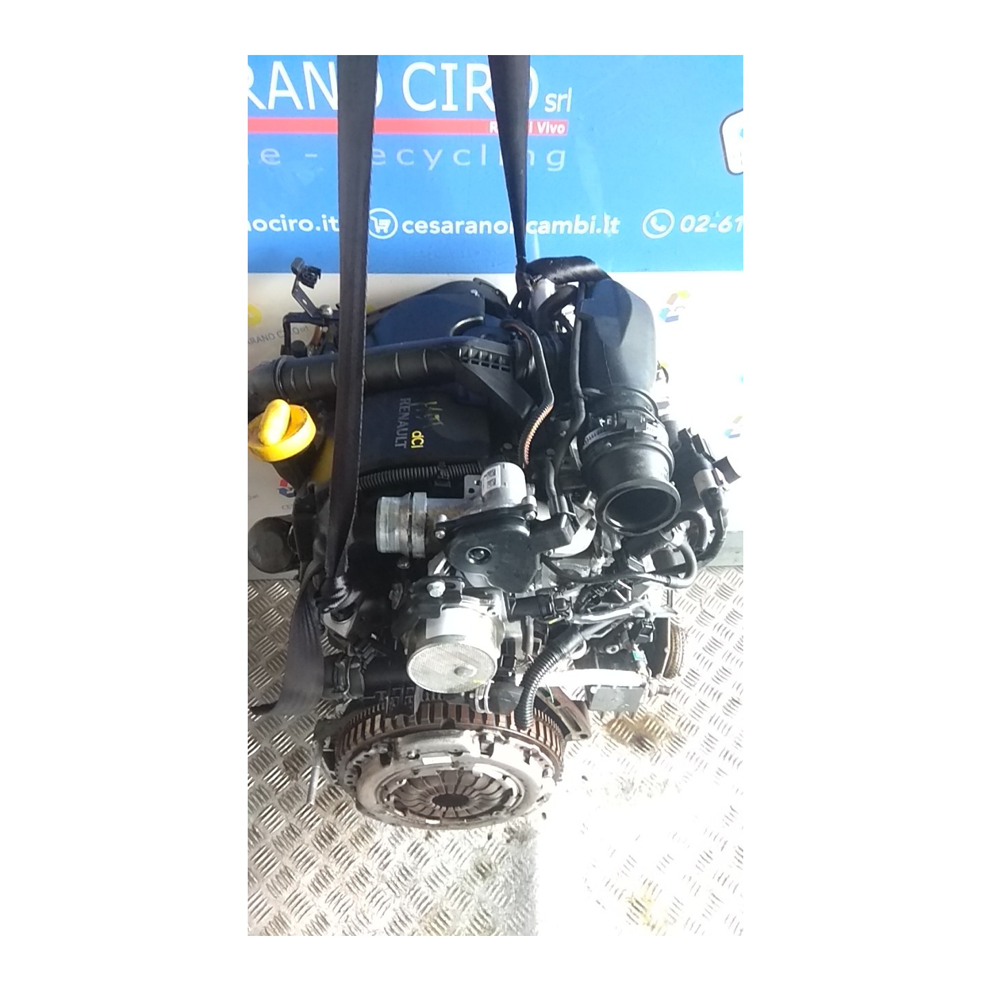 MOTORE SEMICOMPL. 047 RENAULT MODUS 2A SERIE (01/08-06/13) K9K67 8201246265