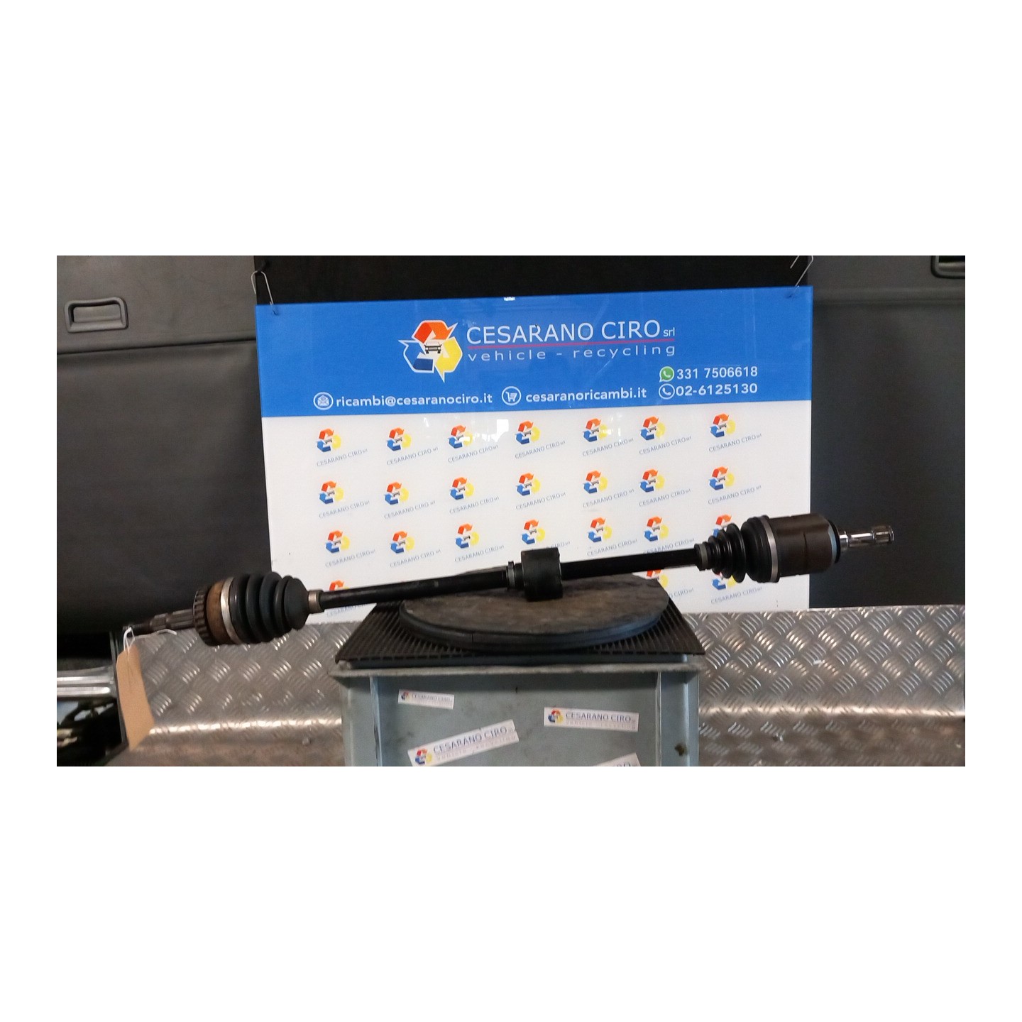 SEMIALBERO ANT. COMPL. DX. 008 OPEL CORSA (X01) (10/00-06/06) Z14XEP 26095017