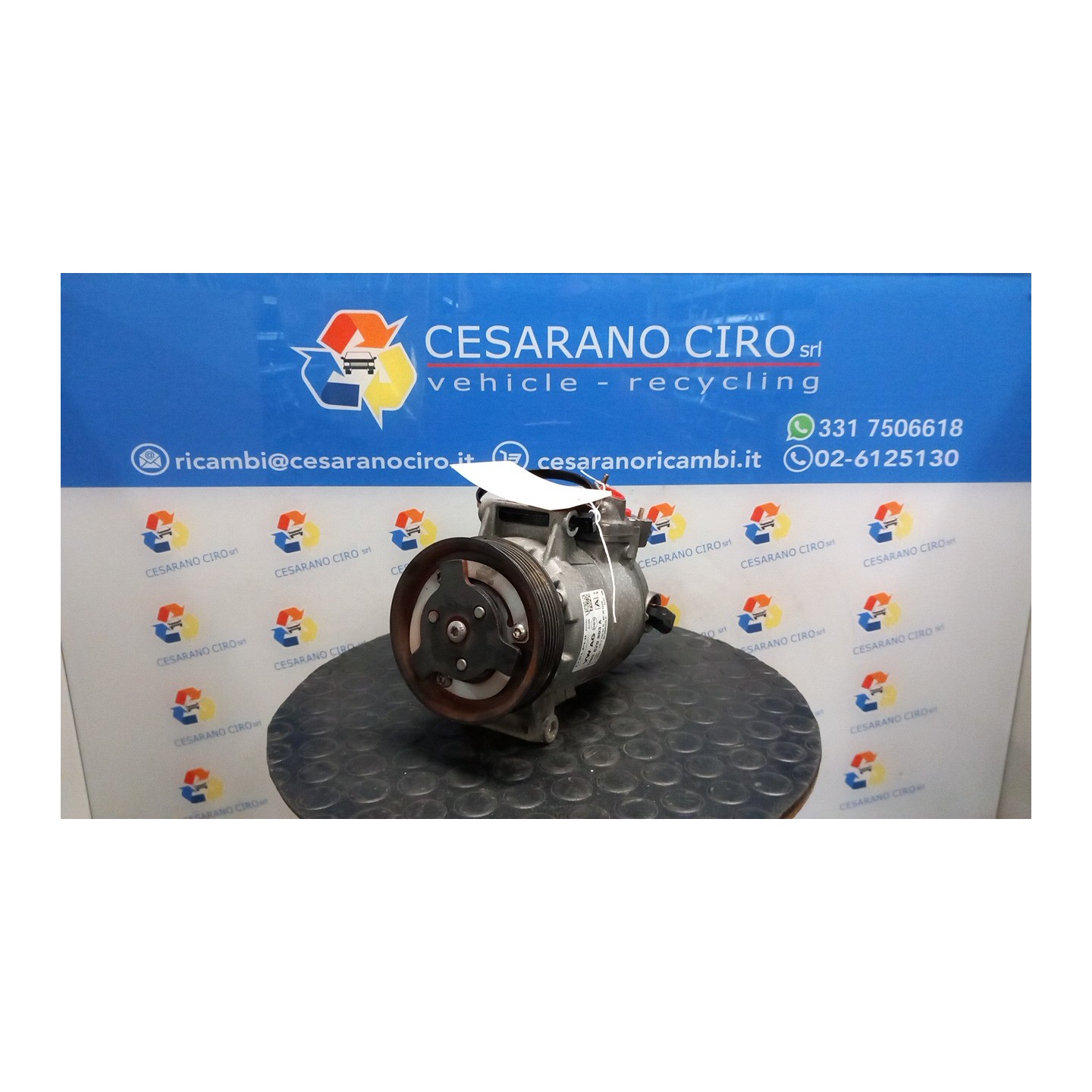 COMPRESSORE A/C 018 VOLKSWAGEN GOLF PLUS (02/09-) CBD 5N0820803H