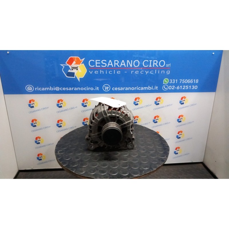 ALTERNATORE 140AMP BOSCH  ROTAZ. 019 VOLKSWAGEN GOLF PLUS (02/09-) CBD 06F903023FX
