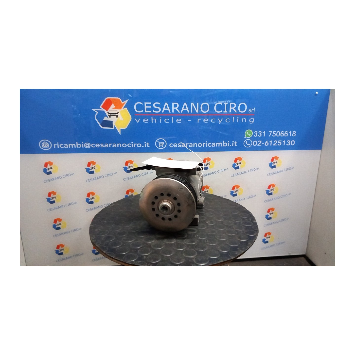 COMPRESSORE A/C C/A/C,C/A/C AUTO 046 FIAT PUNTO EVO (3J) (08/09-07/13) 955A6000 55194880