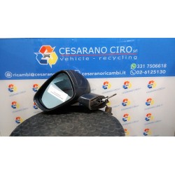 RETROVISORE EST. REGOLAZ. ELETTR. RIPIEGHEVOLE ELET. SX. 061 CITROEN C5 (X7) (02/08-) RFJ 1606404780