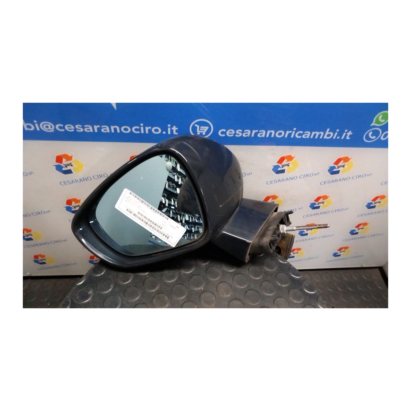 RETROVISORE EST. REGOLAZ. ELETTR. RIPIEGHEVOLE ELET. SX. 061 CITROEN C5 (X7) (02/08-) RFJ 1606404780