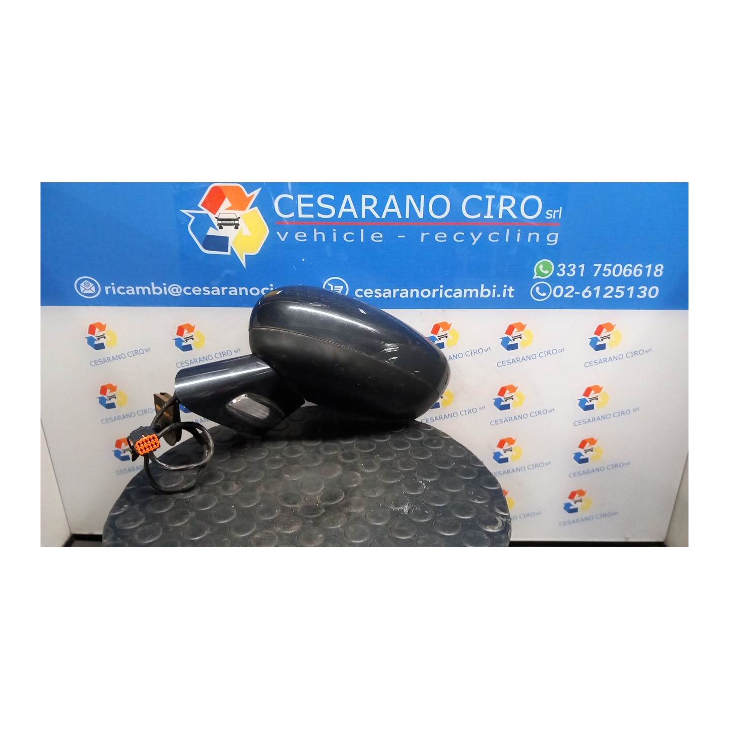 RETROVISORE EST. REGOLAZ. ELETTR. RIPIEGHEVOLE ELET. SX. 061 CITROEN C5 (X7) (02/08-) RFJ 1606404780