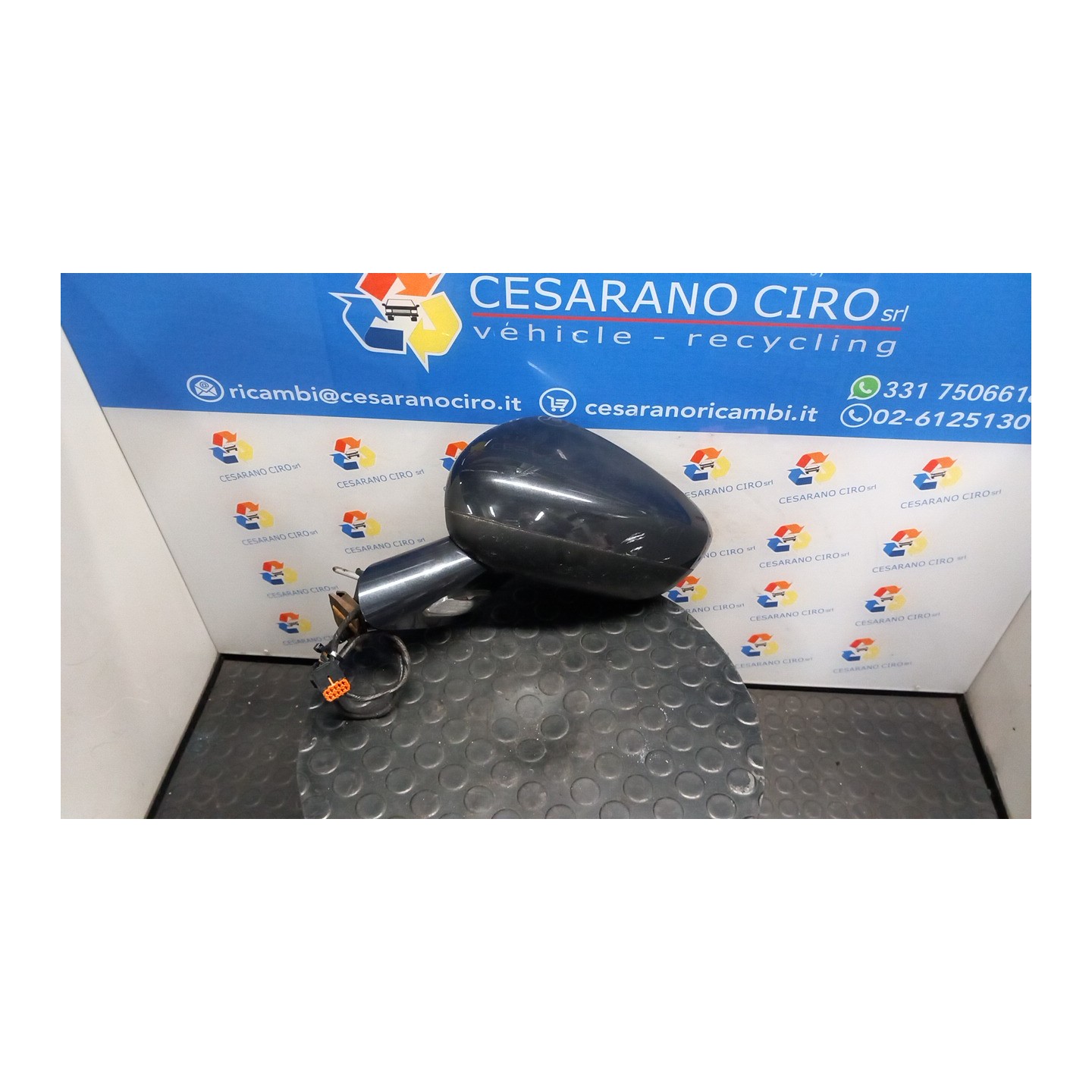 RETROVISORE EST. REGOLAZ. ELETTR. RIPIEGHEVOLE ELET. SX. 061 CITROEN C5 (X7) (02/08-) RFJ 1606404780