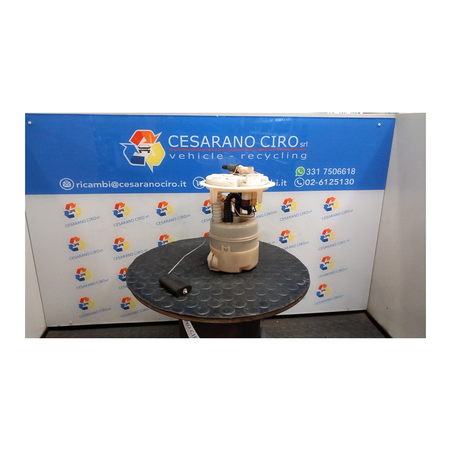 POMPA CARBURANTE C/TRASDUTTORE (GALLEGGIANTE) C/FILTRO CARBURANTE ESTERNO 063 CITROEN C5 (X7) (02/08-) RFJ 1525CV