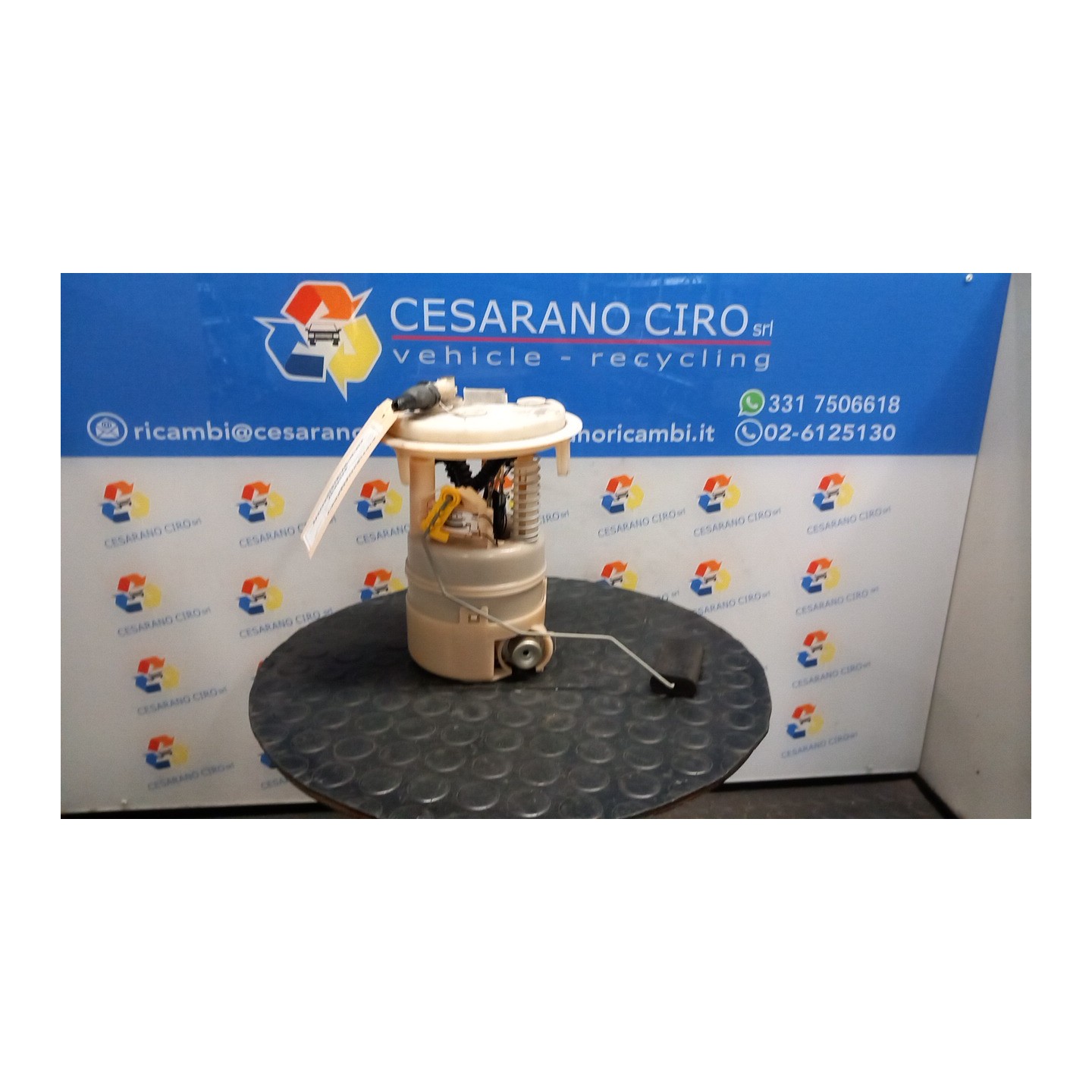 POMPA CARBURANTE C/TRASDUTTORE (GALLEGGIANTE) C/FILTRO CARBURANTE ESTERNO 063 CITROEN C5 (X7) (02/08-) RFJ 1525CV