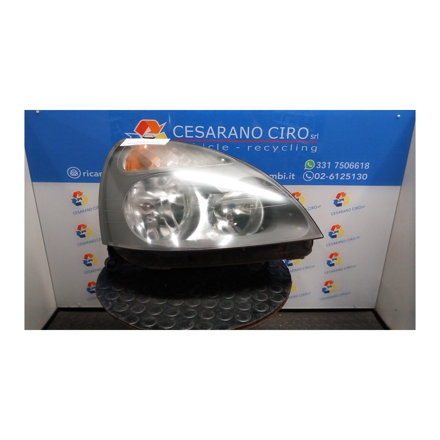 PROIETTORE XENO DX. 066 RENAULT CLIO 2A SERIE (05/01-11/10) D7FG7 7701057660