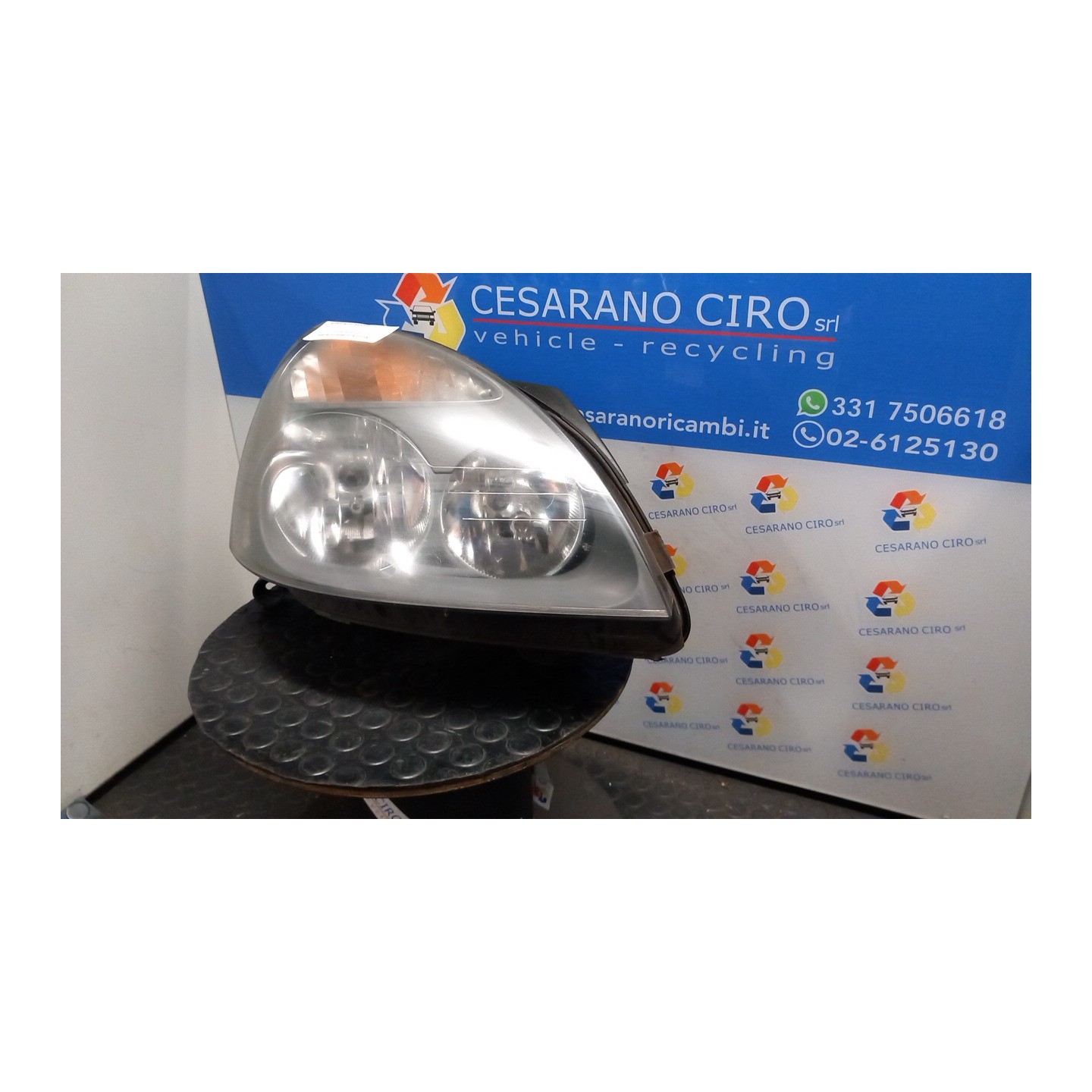 PROIETTORE XENO DX. 066 RENAULT CLIO 2A SERIE (05/01-11/10) D7FG7 7701057660