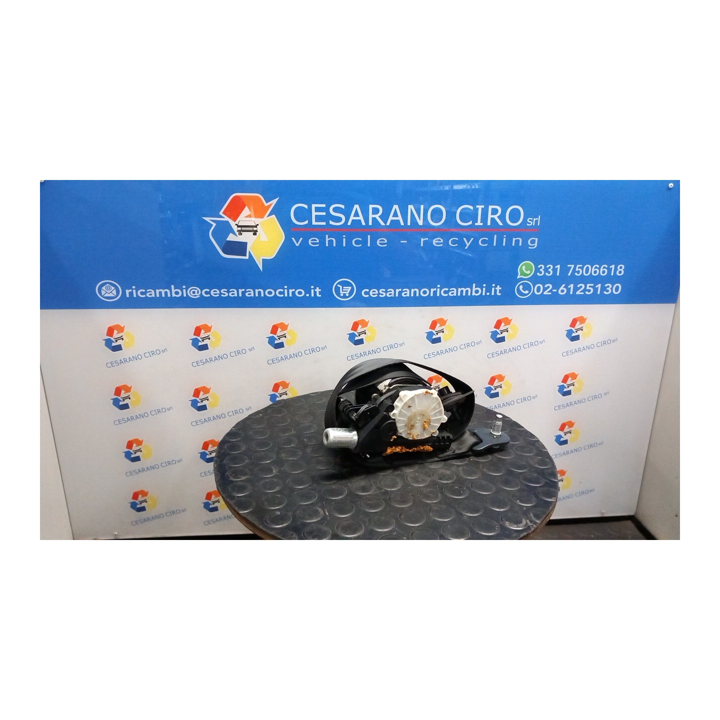 CINTURA DI SICUREZZA ANT. SX. 071 CITROEN C5 (X7) (02/08-) RFJ 98029301XX