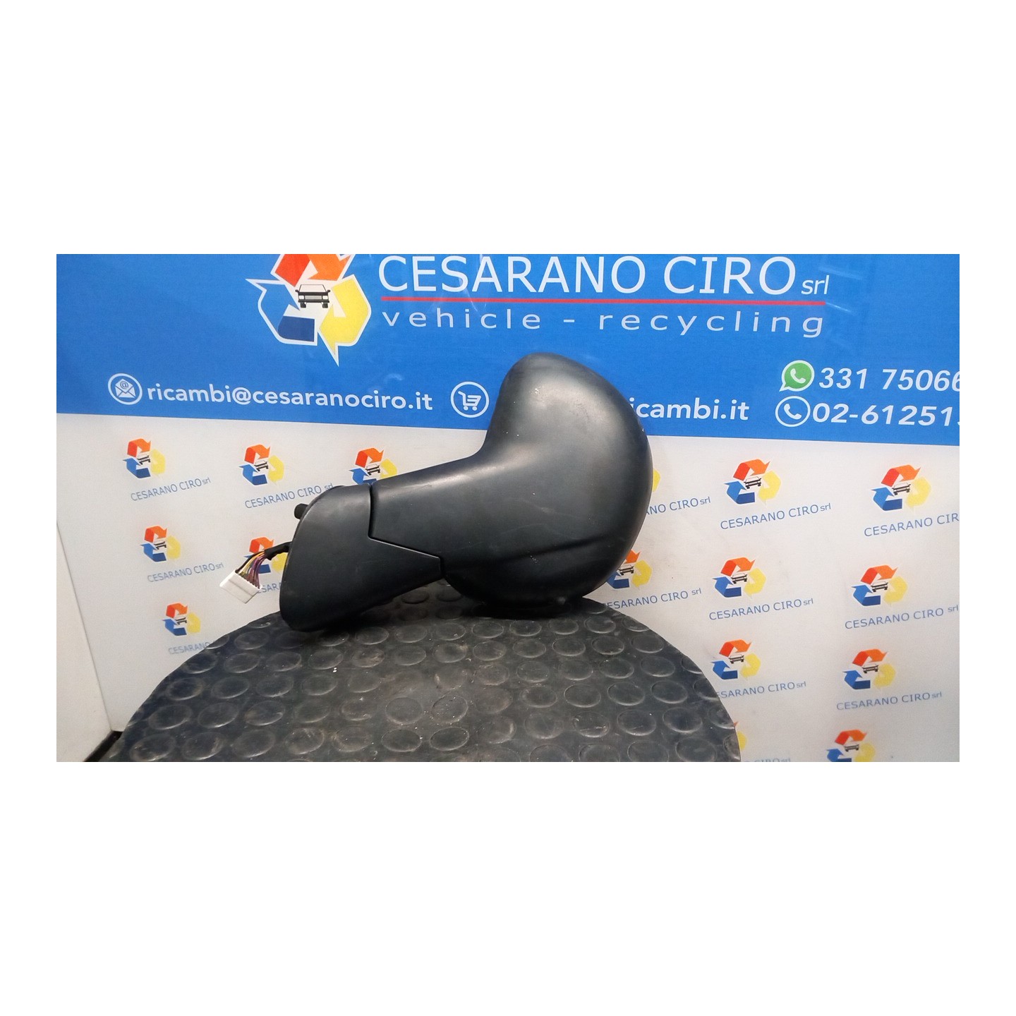 RETROVISORE EST. REGOLAZ. ELETTR. TERMICO SX. 027 FIAT MULTIPLA (1F) (05/04-04/12) 182B6000 735505375