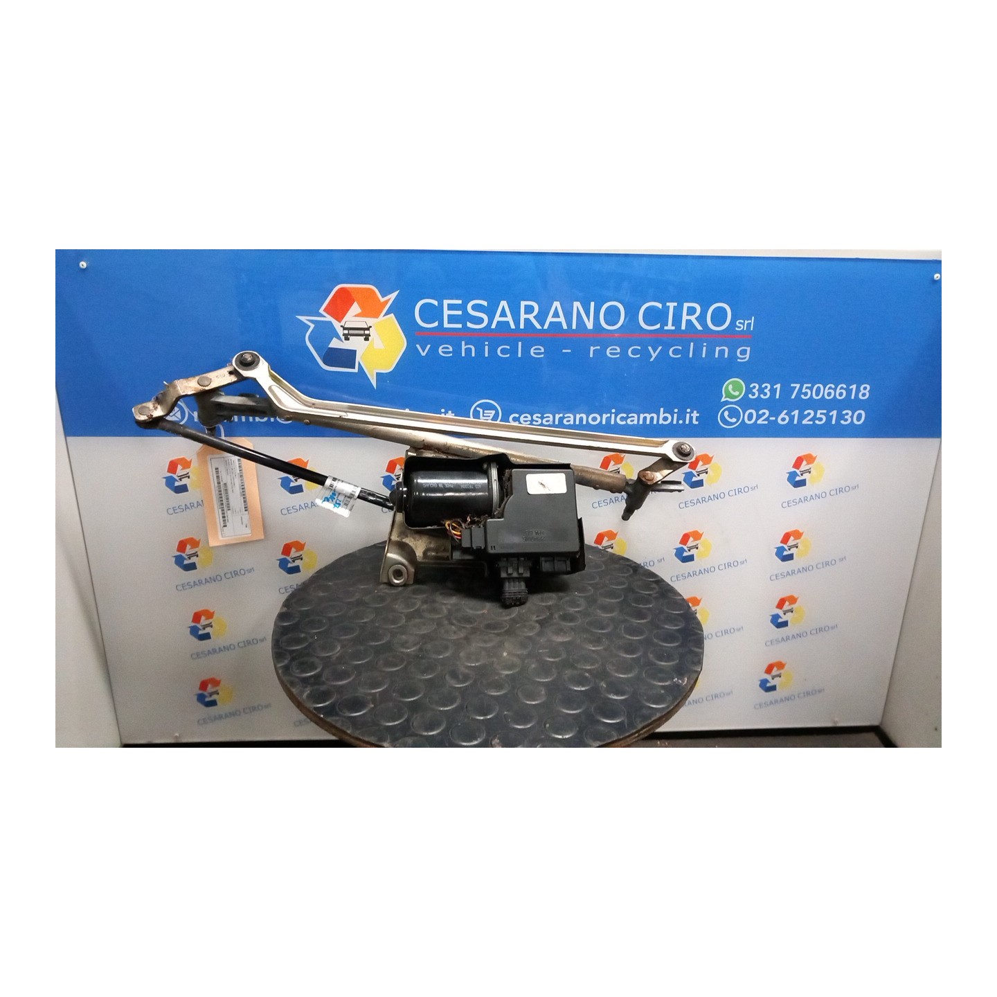 MECCANISMO TERGIPARABREZZA CON MOTORINO 057 ALFA ROMEO 166 (W9) (10/03-03/06) 936B000 60614944
