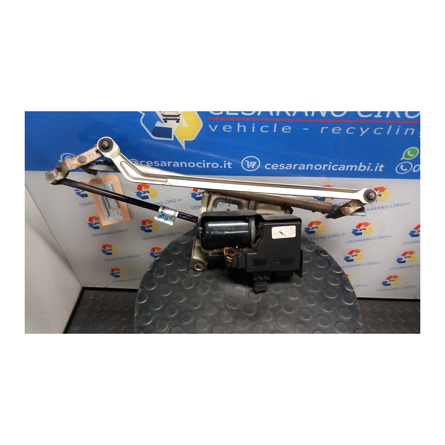 MECCANISMO TERGIPARABREZZA CON MOTORINO 057 ALFA ROMEO 166 (W9) (10/03-03/06) 936B000 60614944