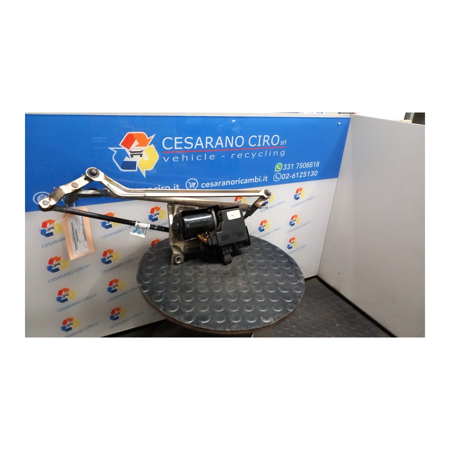 MECCANISMO TERGIPARABREZZA CON MOTORINO 057 ALFA ROMEO 166 (W9) (10/03-03/06) 936B000 60614944