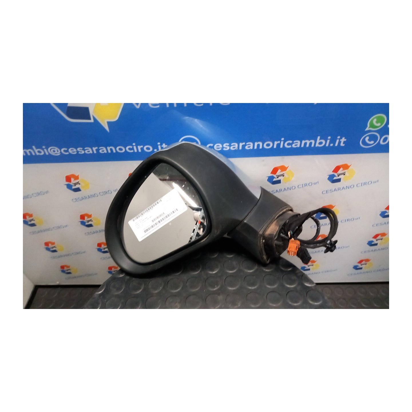 RETROVISORE EST. REGOLAZ. ELETTR. RIPIEGHEVOLE SX. 071 PEUGEOT 207 (04/06-06/09) KFU 8149ZJ