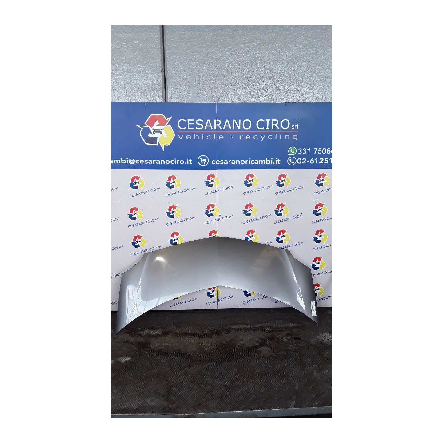 COFANO ANT. 125 RENAULT MODUS 2A SERIE (01/08-06/13) K9K67 651001535R