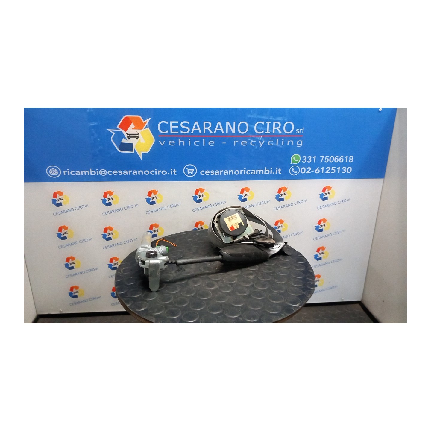 CINTURA DI SICUREZZA ANT. SX. 132 OPEL CORSA (S07) (07/06-02/11) Z12XEP 13240192