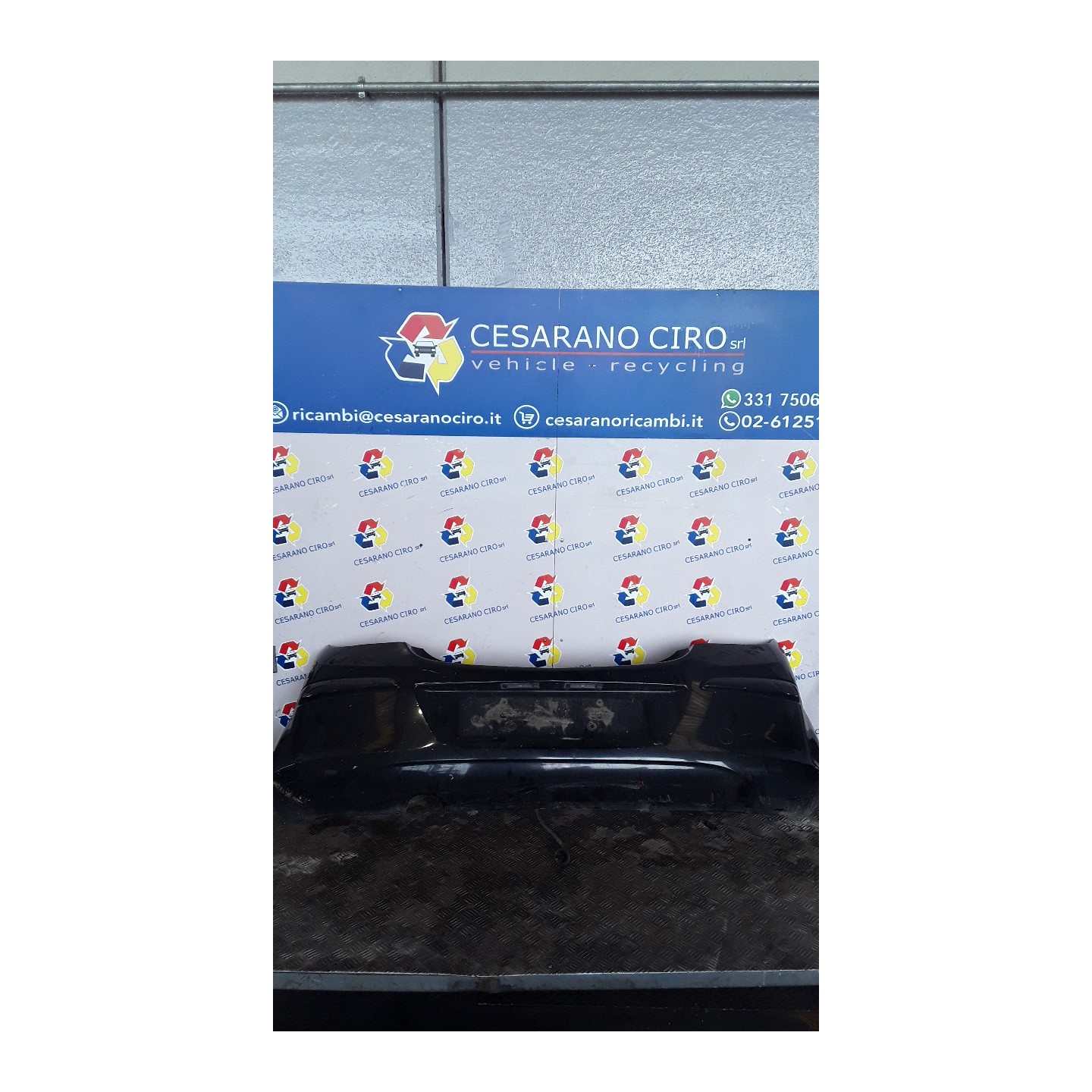 PARAURTI POST. 147 OPEL CORSA (S07) (07/06-02/11) Z10XEP 13179893