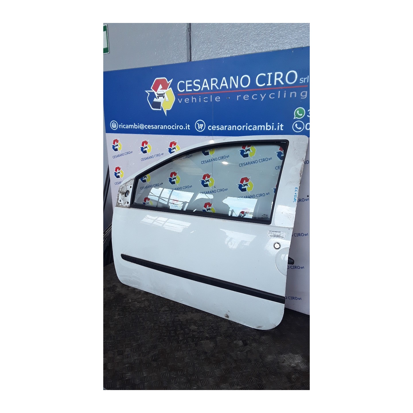 PORTA ANT. SX. 151 RENAULT TWINGO 2A SERIE (06/07-02/12) K9KP8 7751477647