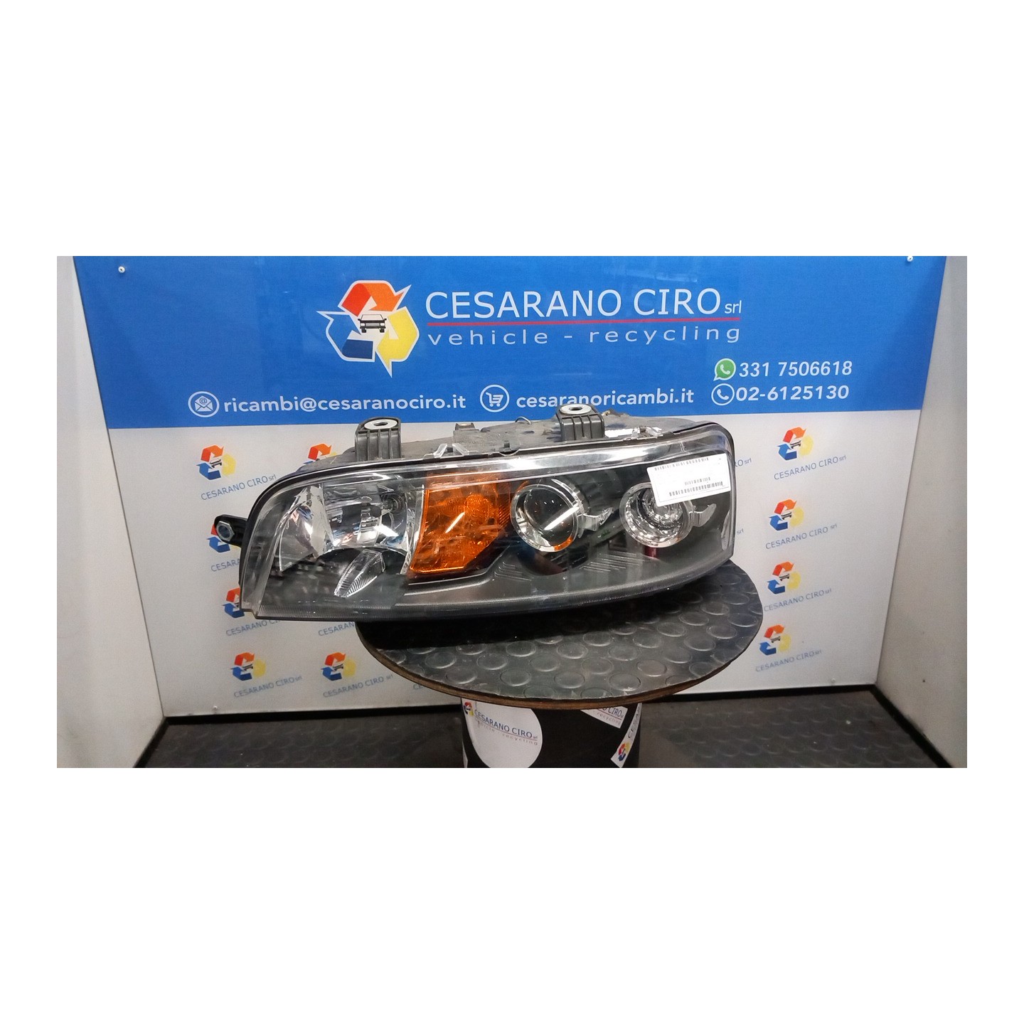 PROIETTORE SX. 079 FIAT PUNTO (1N/1P) (07/99-12/05) 188A4000 51712396
