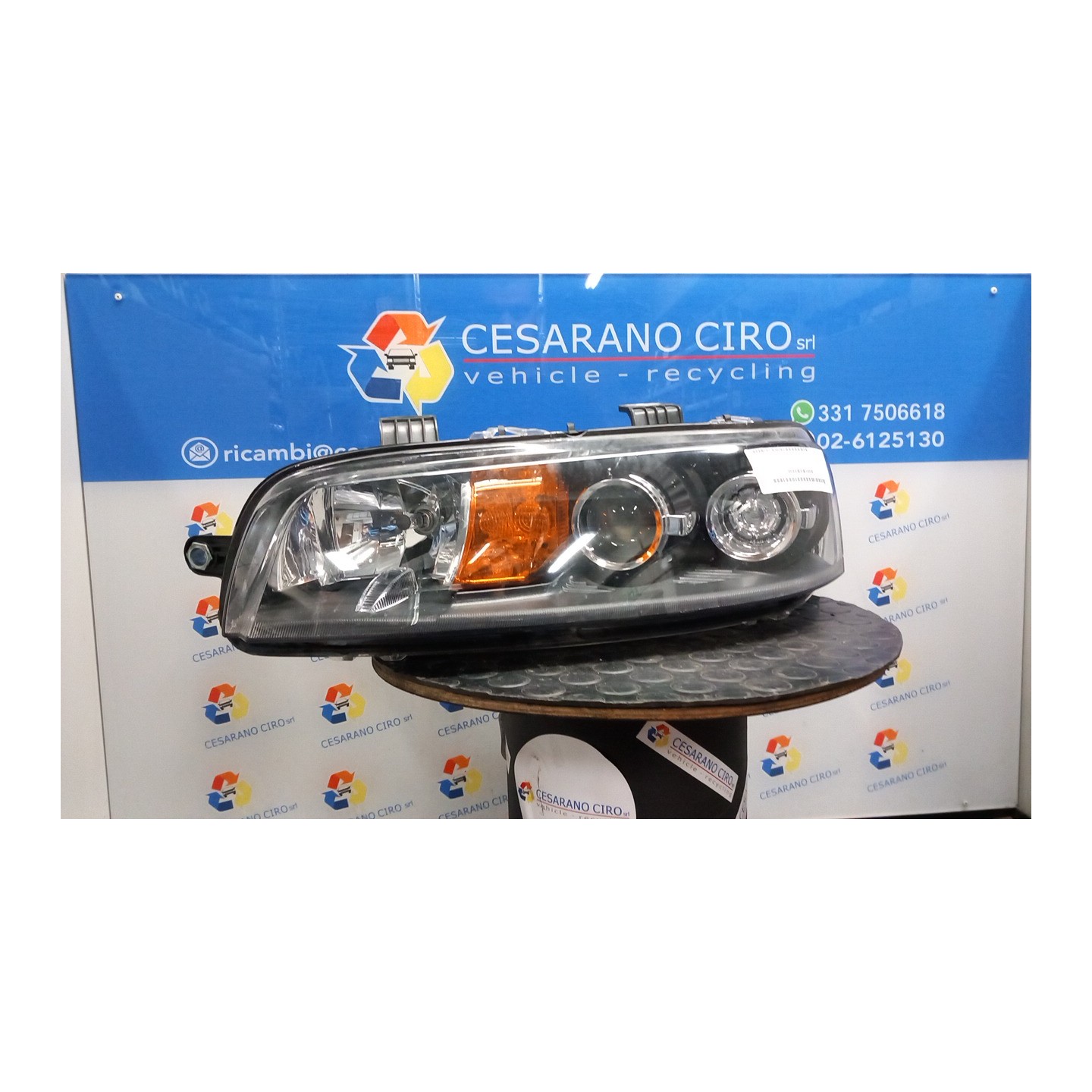 PROIETTORE SX. 079 FIAT PUNTO (1N/1P) (07/99-12/05) 188A4000 51712396