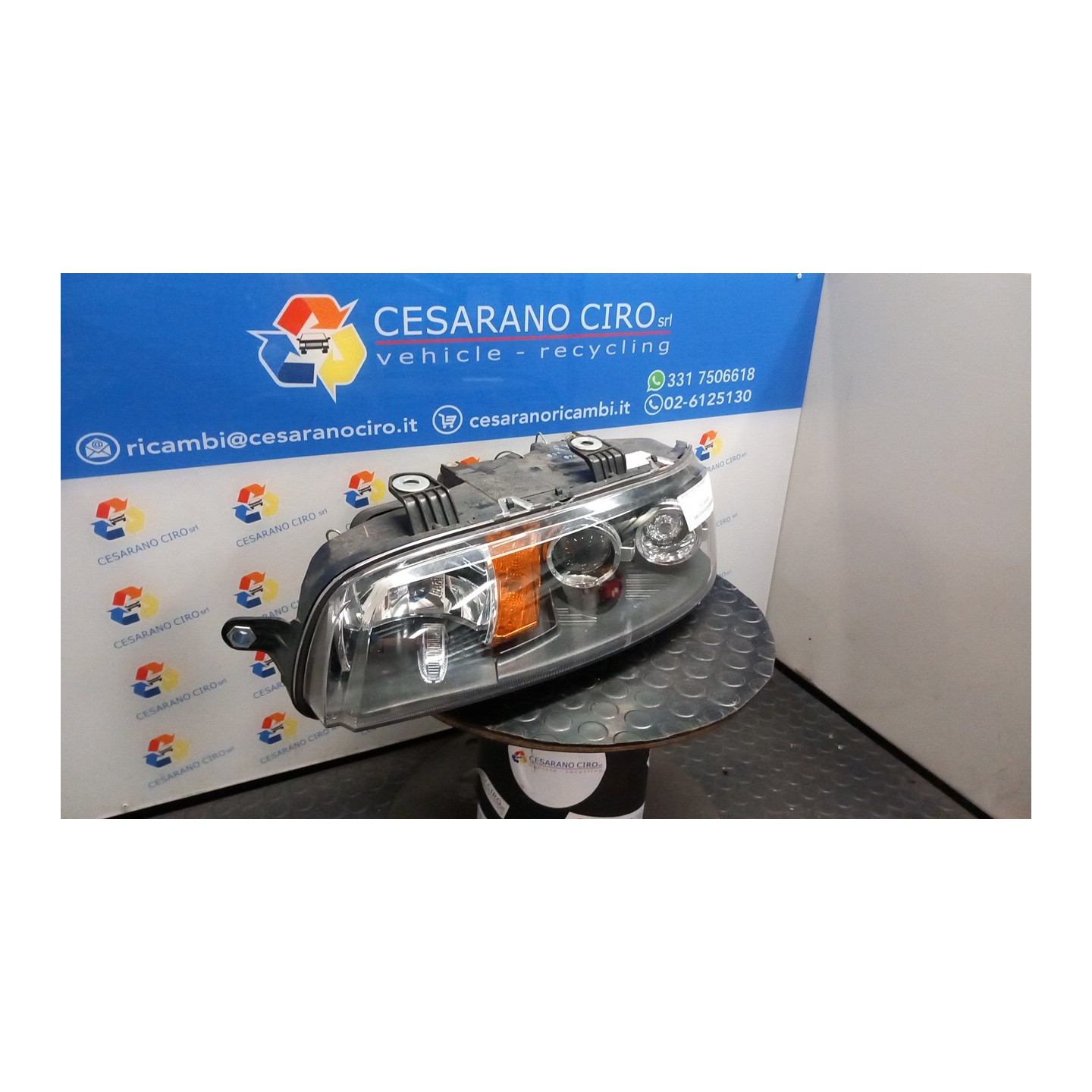PROIETTORE SX. 079 FIAT PUNTO (1N/1P) (07/99-12/05) 188A4000 51712396