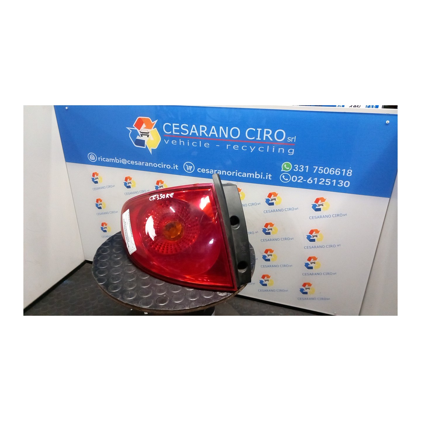 FANALE POST. NERO SX. 001 SEAT ALTEA (5P) (03/04-) BGU 5P0945111B9B9