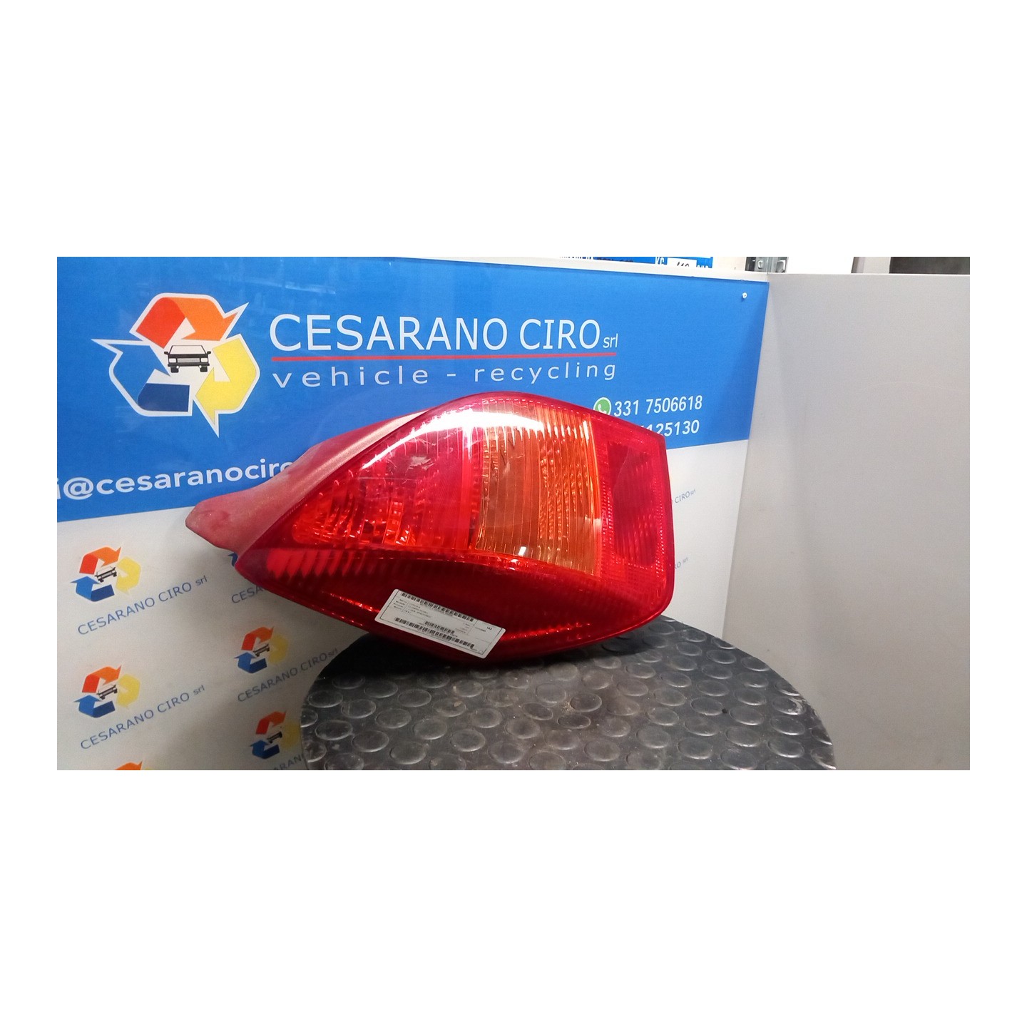 FANALE POST. CAN CAN SX. 005 CITROEN C2 (09/03-01/10) HFX 6350Y0