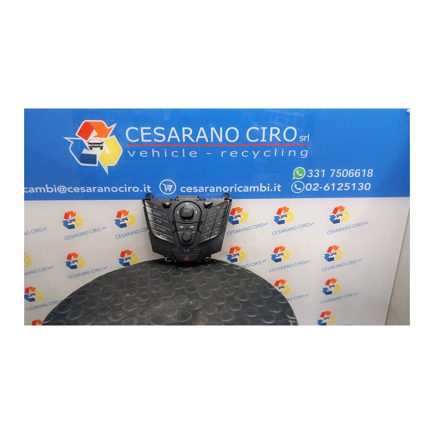 BLOCCO COMANDI MULTIFUNZIONI SERIE 32 C/IVD/CONT.TRAZ./ABSA 006 FORD FIESTA (CB1) (09/08-10/13) SNJB 1514081