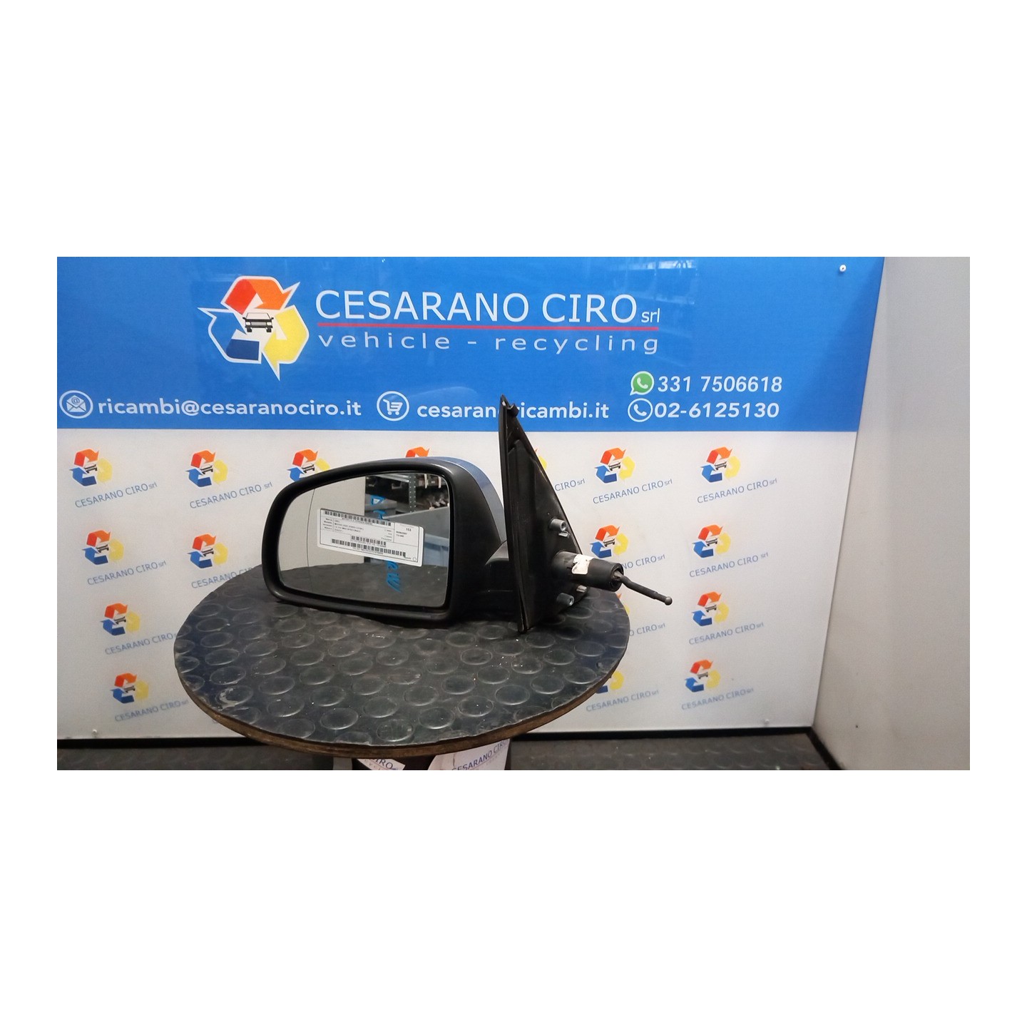 RETROVISORE EST. SX. 043 OPEL MERIVA (X03) (03/03-12/10) Z14XEP 13148948