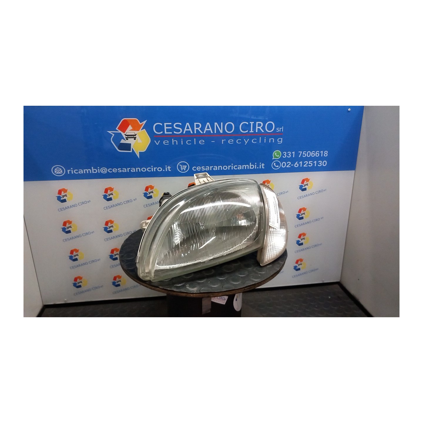 PROIETTORE SX. 081 FIAT SEICENTO (1E) (02/98-07/05) 187A1000 46514925