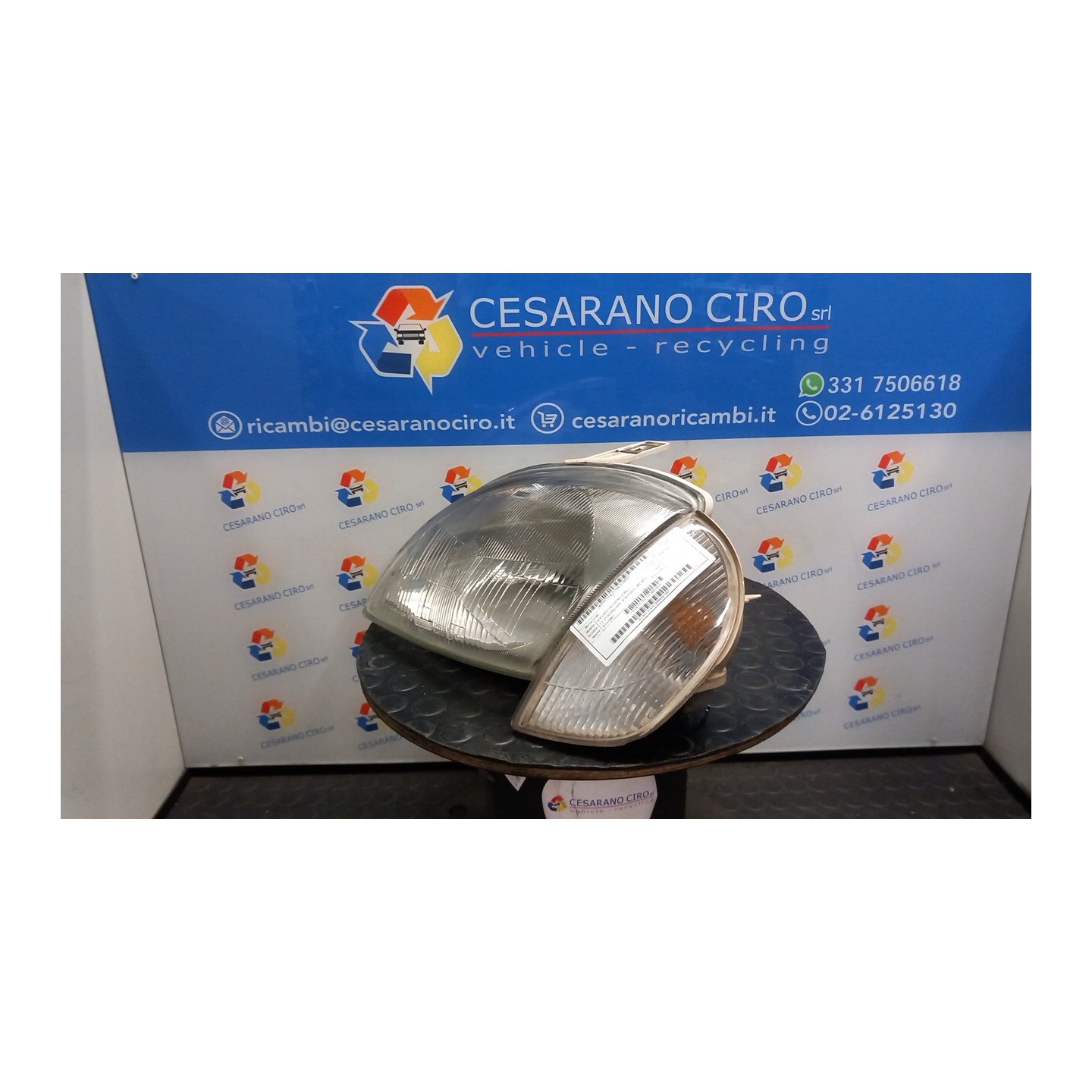 PROIETTORE SX. 081 FIAT SEICENTO (1E) (02/98-07/05) 187A1000 46514925