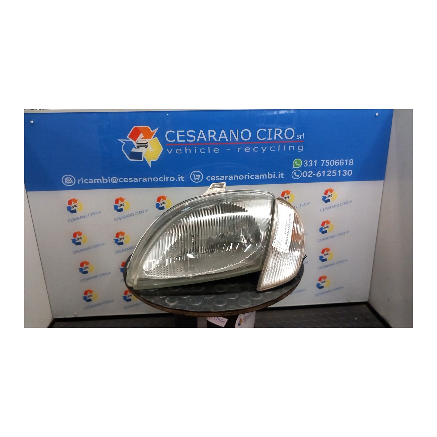 PROIETTORE SX. 081 FIAT SEICENTO (1E) (02/98-07/05) 187A1000 46514925