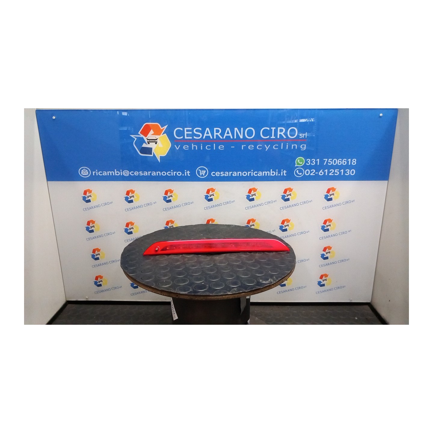 FANALE STOP SUPPLEMENTARE 084 FIAT BRAVO (3L) (01/07-03/10) 192A8000 51776056