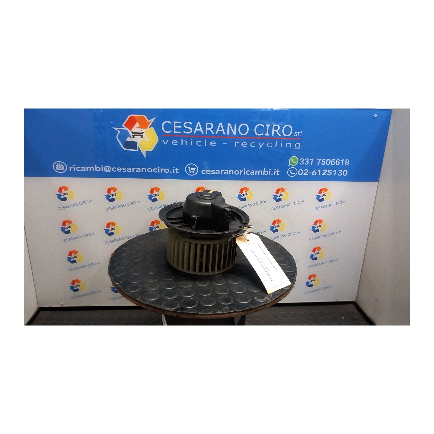 MOTORINO VENTILAZIONE ABITACOLO 009 FIAT TIPO (01/93-06/96) 160A1046 46451865
