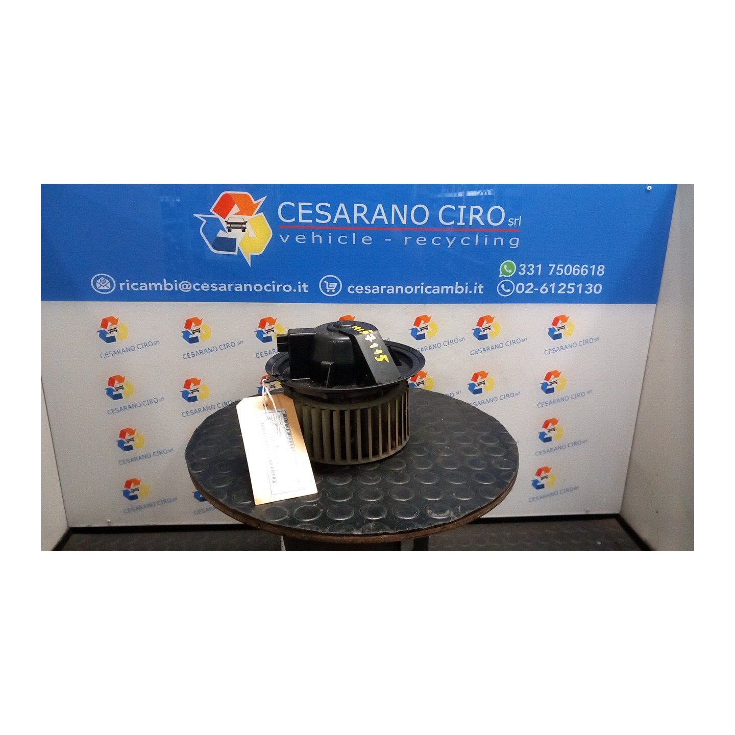 MOTORINO VENTILAZIONE ABITACOLO 009 FIAT TIPO (01/93-06/96) 160A1046 46451865