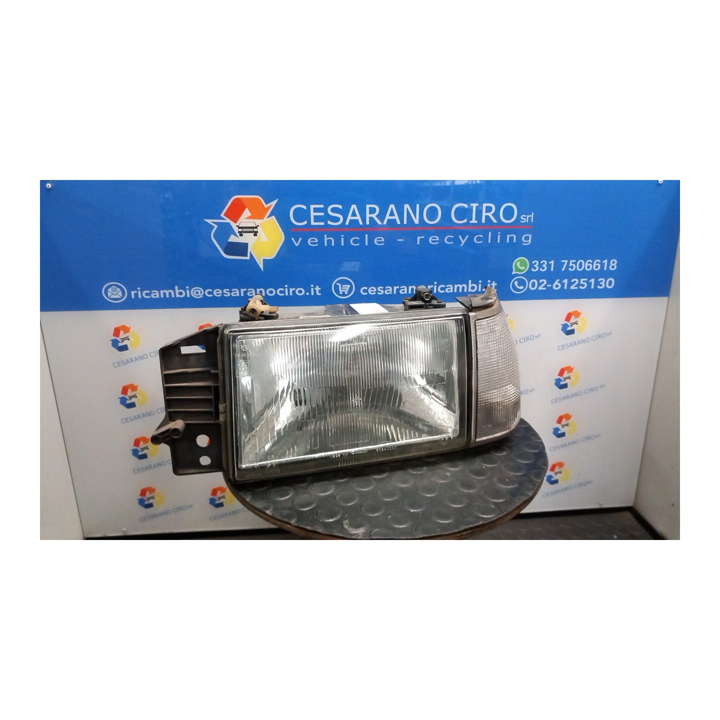 PROIETTORE SX. 011 FIAT TIPO (01/93-06/96) 160A1046 7797603