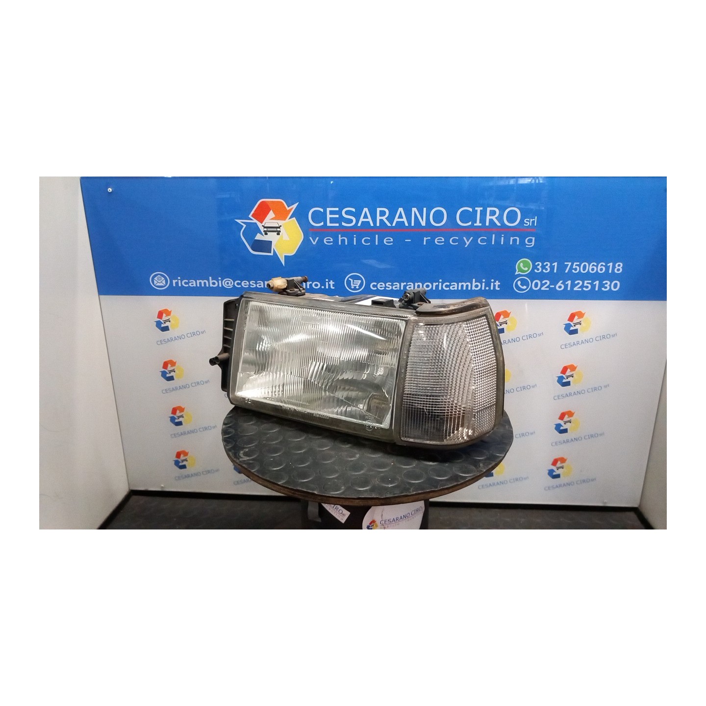 PROIETTORE SX. 011 FIAT TIPO (01/93-06/96) 160A1046 7797603