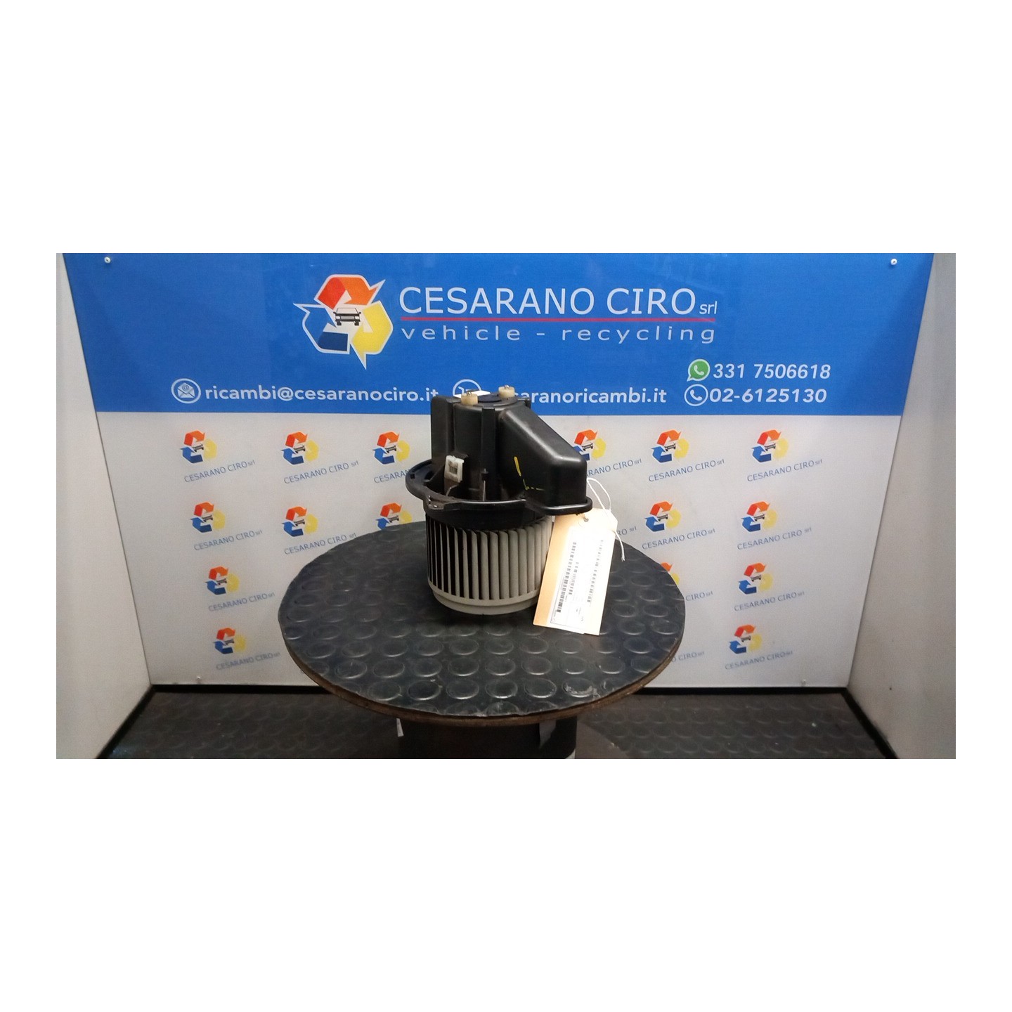 MOTORINO VENTILAZIONE ABITACOLO 034 FIAT PANDA VAN (33) (06/12-09/18) 169A4000 77366917