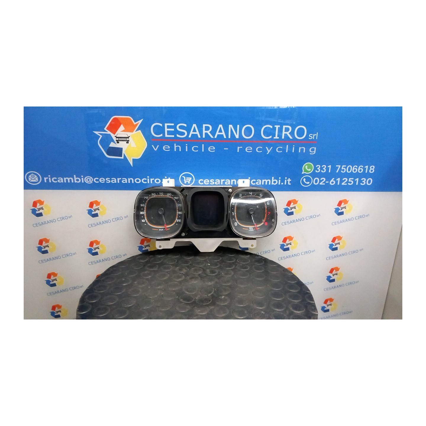 QUADRO STRUMENTI COMPL. 036 FIAT PANDA VAN (33) (06/12-09/18) 169A4000 51988490