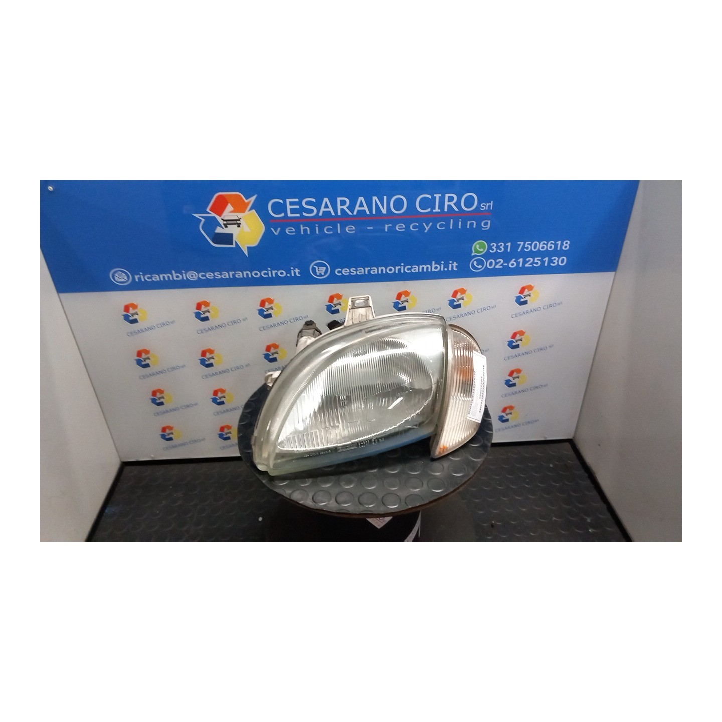 PROIETTORE SX. 057 FIAT SEICENTO (1E) (02/98-07/05) 187A1000 46514925