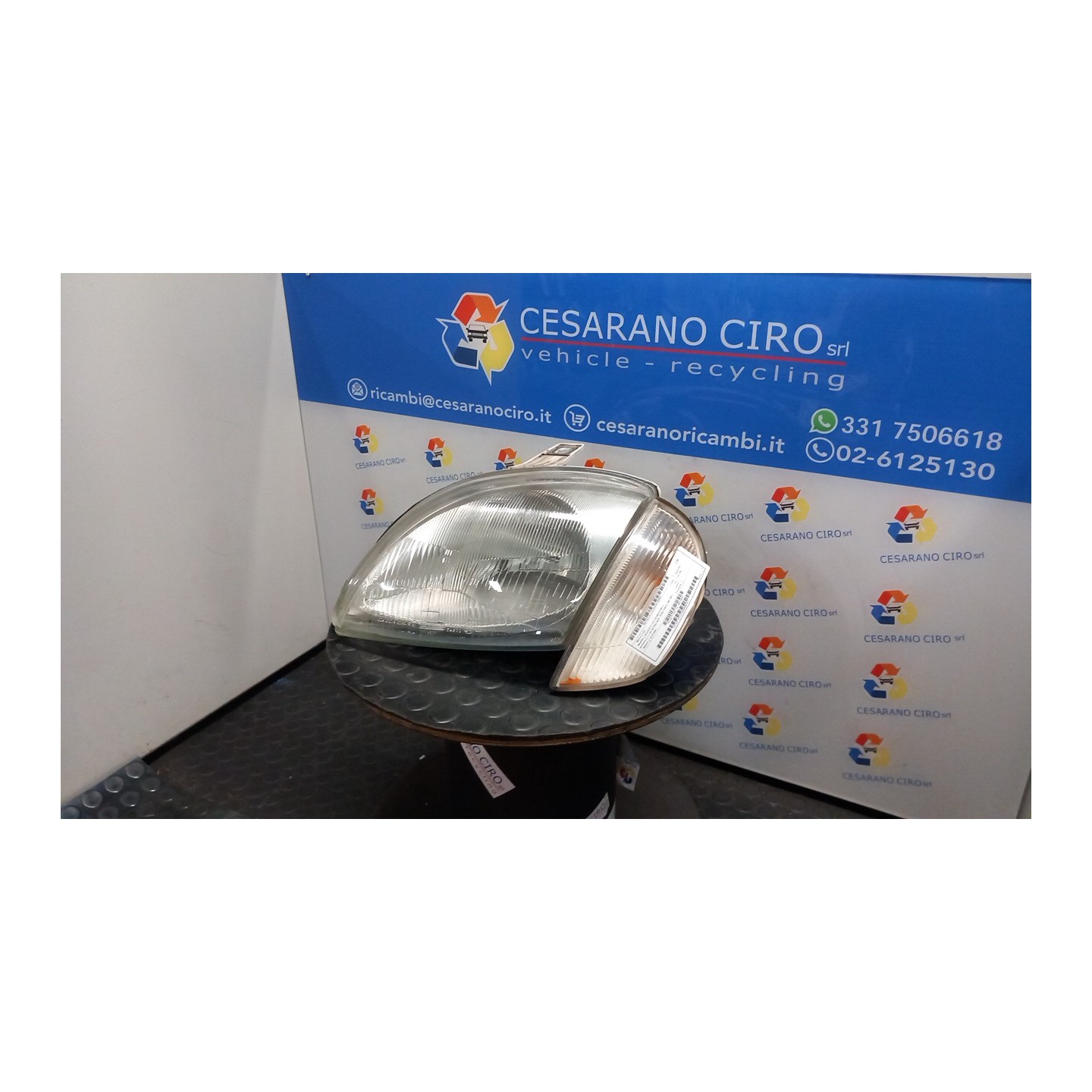 PROIETTORE SX. 057 FIAT SEICENTO (1E) (02/98-07/05) 187A1000 46514925