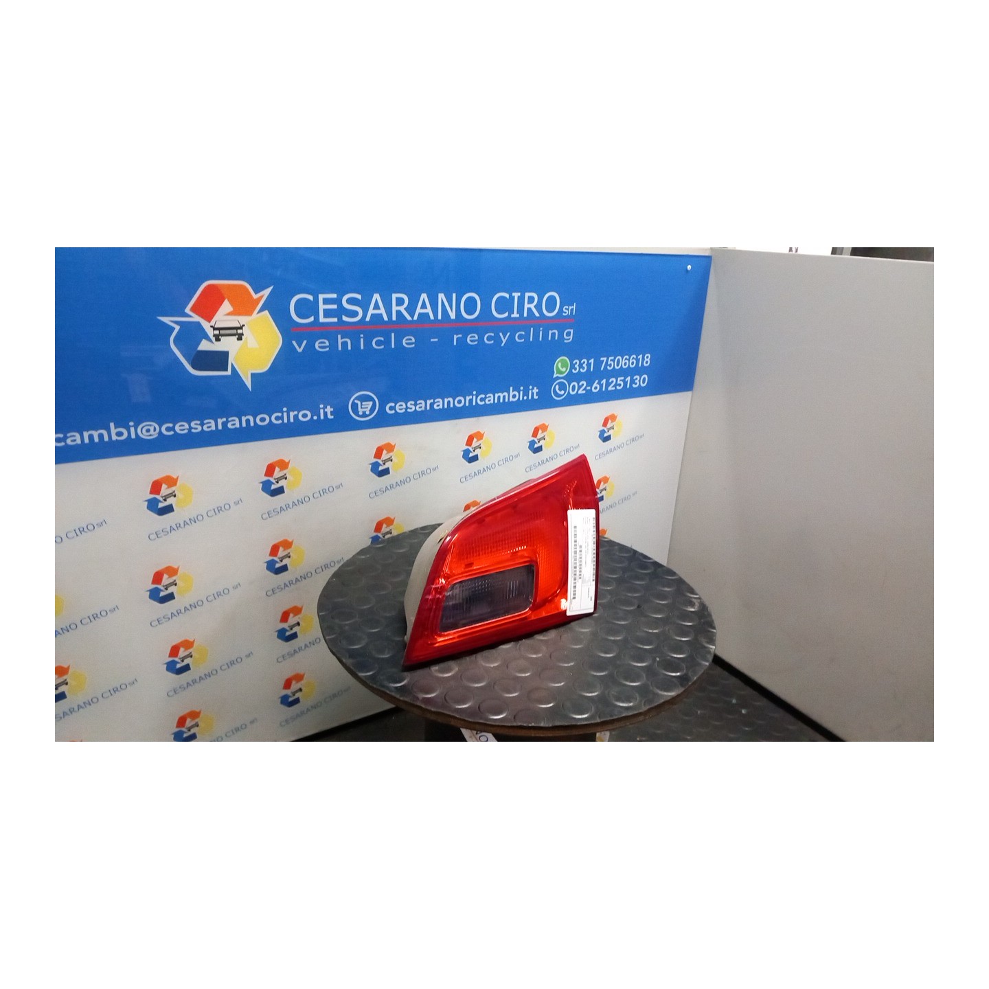 FANALE POST. PARTE INT. DX. 063 OPEL ASTRA (P10) (10/09-06/18) B16DTL 13282247